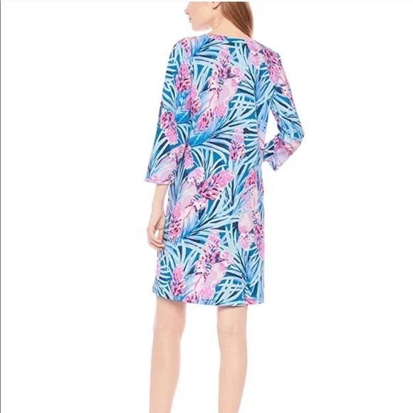 LP Daphne Dress Mr Peacock Blue Tweethearts - L - Picture 7 of 13